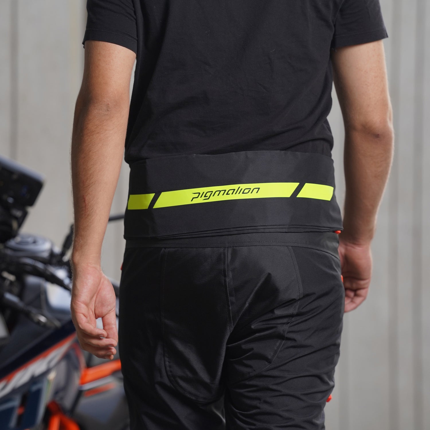 Cinturón Portacasco Reflectivo Verde