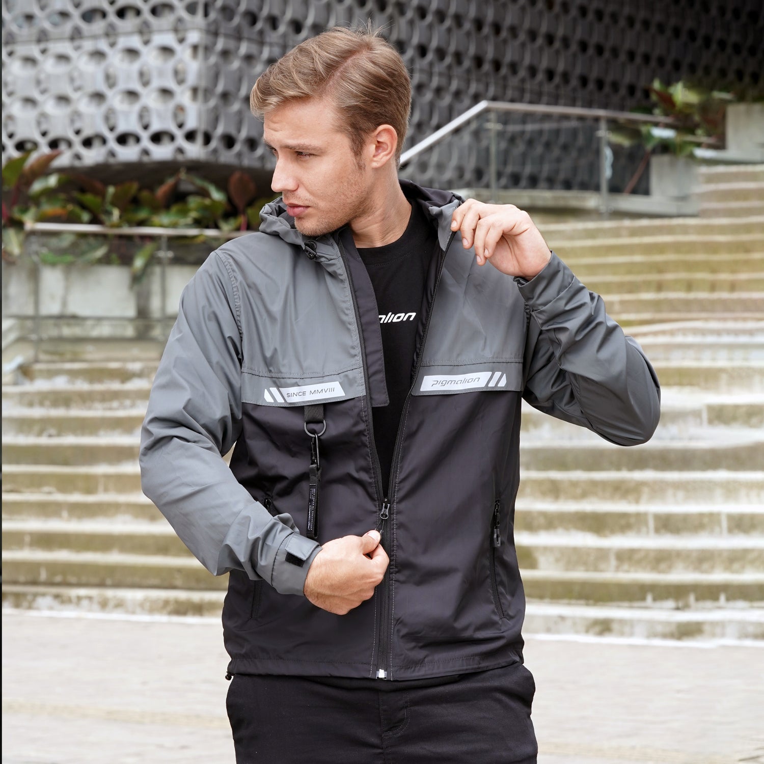 Cortavientos Euro Gris