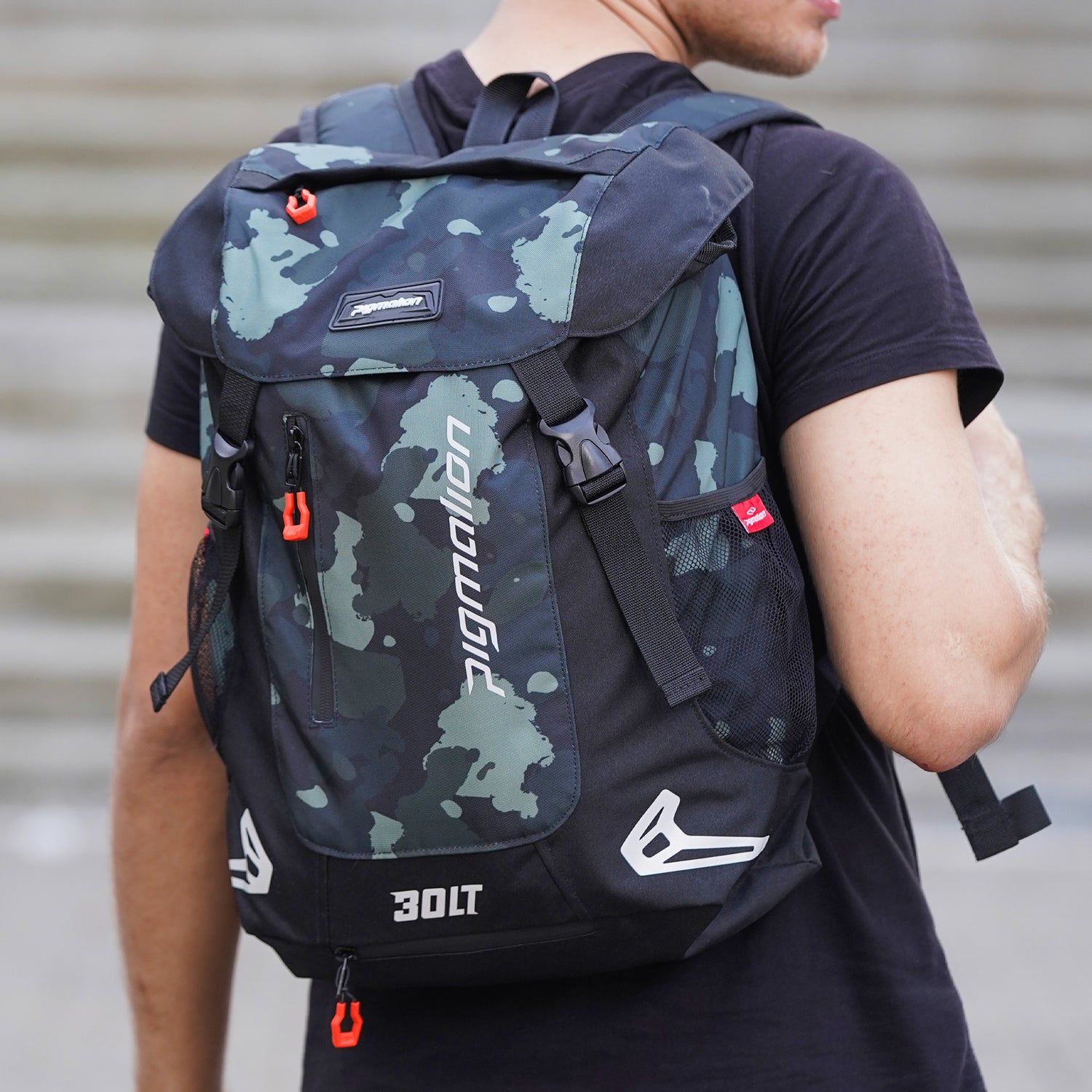 Motomorral Impermeable Camo Verde