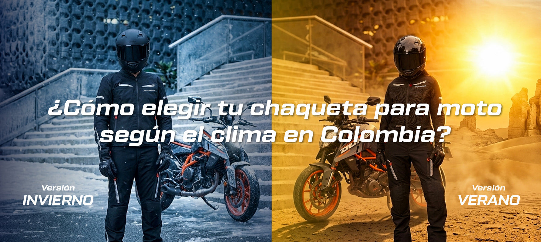 Cómo Elegir tu Chaqueta para Moto según el Clima en Colombia | Pigmalion