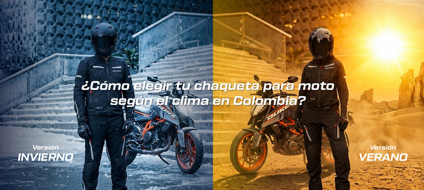 Cómo Elegir tu Chaqueta para Moto según el Clima en Colombia | Pigmalion