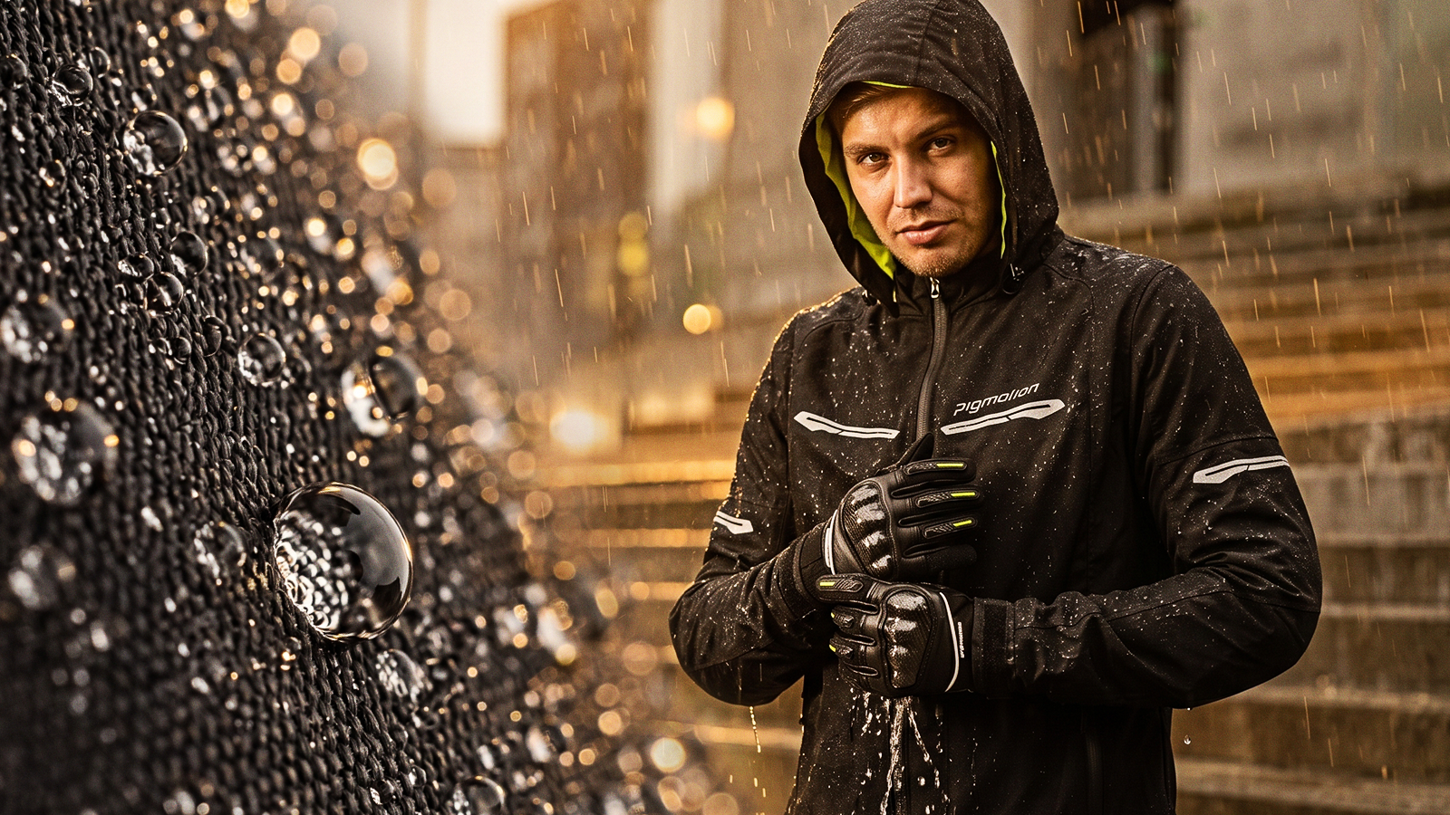 Chaqueta impermeable para moto en Colombia Pigmalion