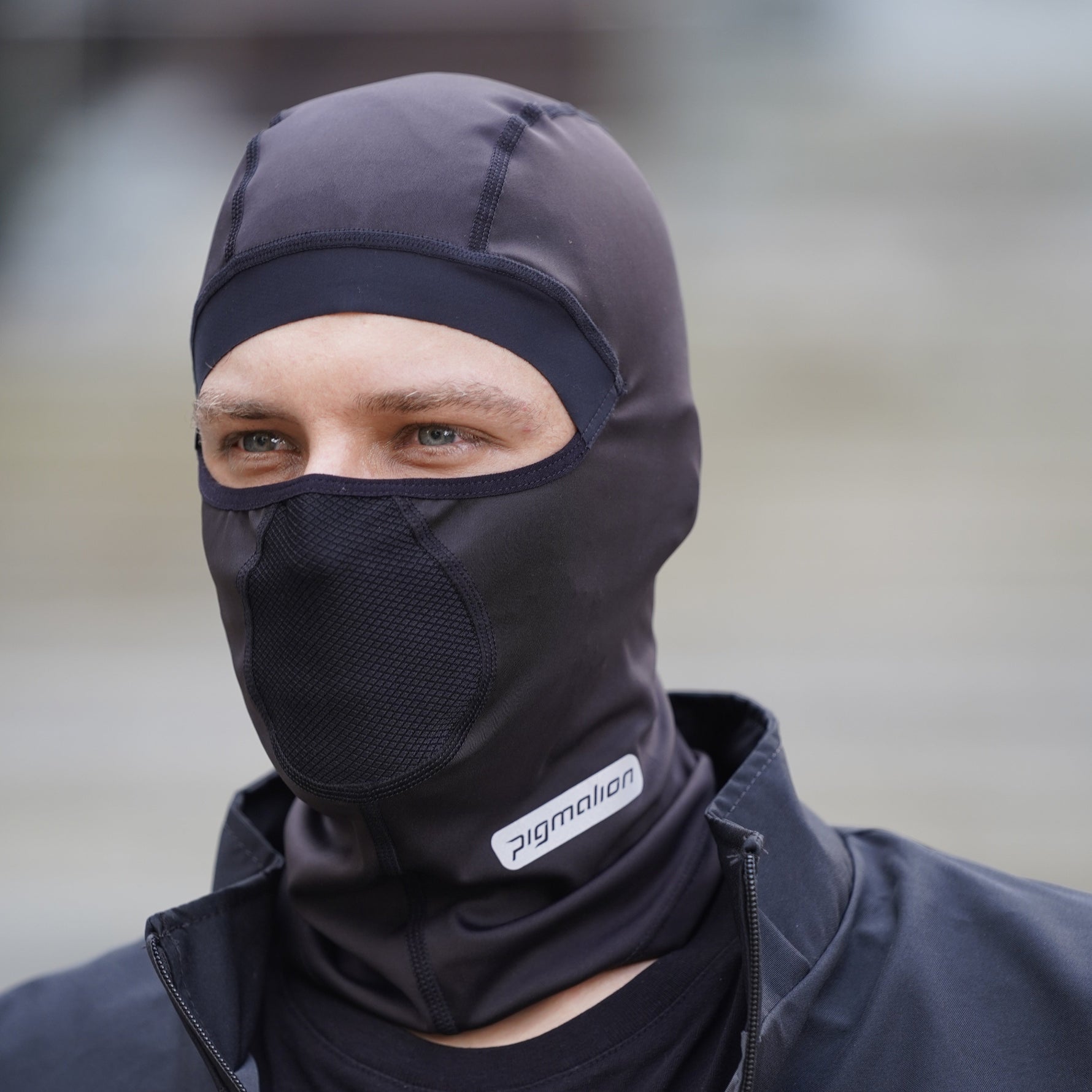 Balaclava para moto Pigmalion transpirable protección UV Colombia