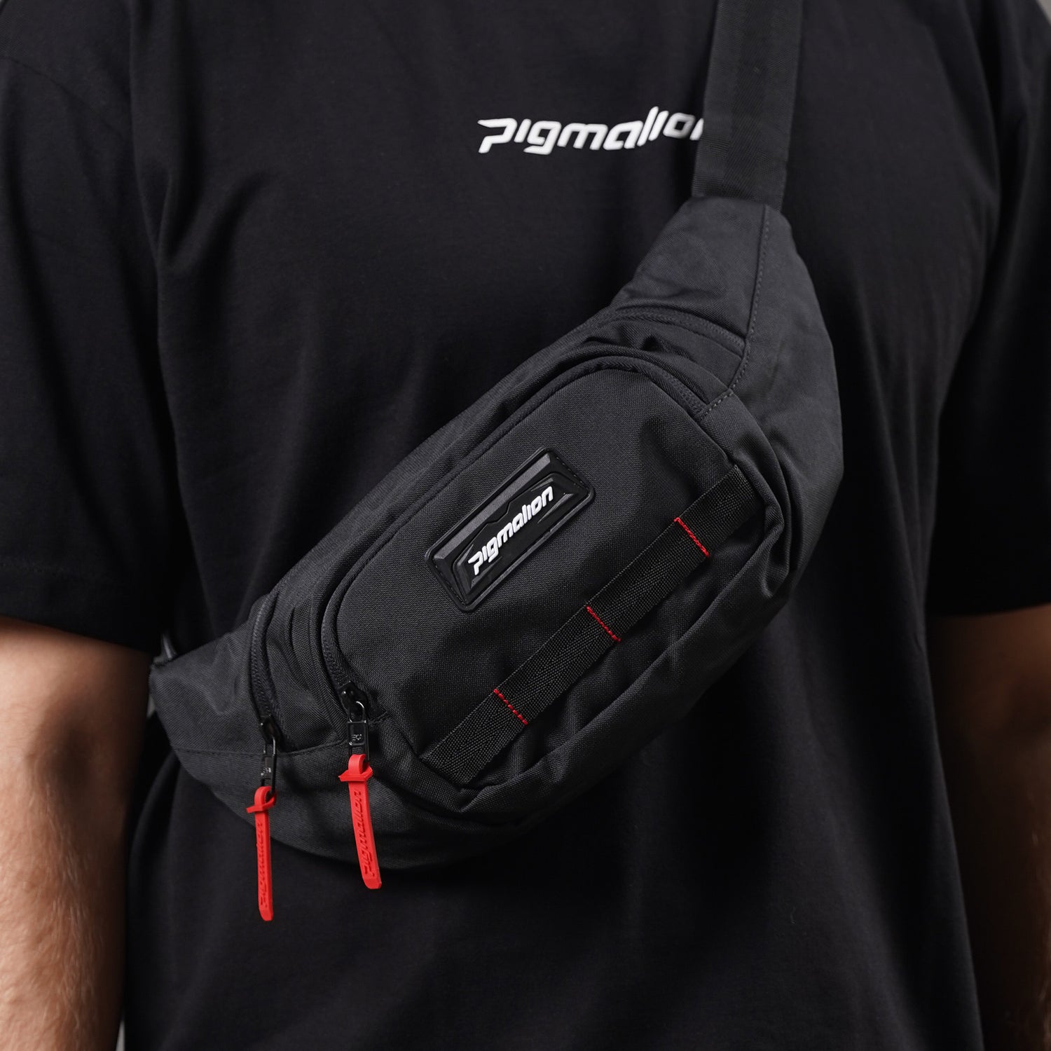 Canguro riñonera Dragon para moto lona anti fricción Pigmalion