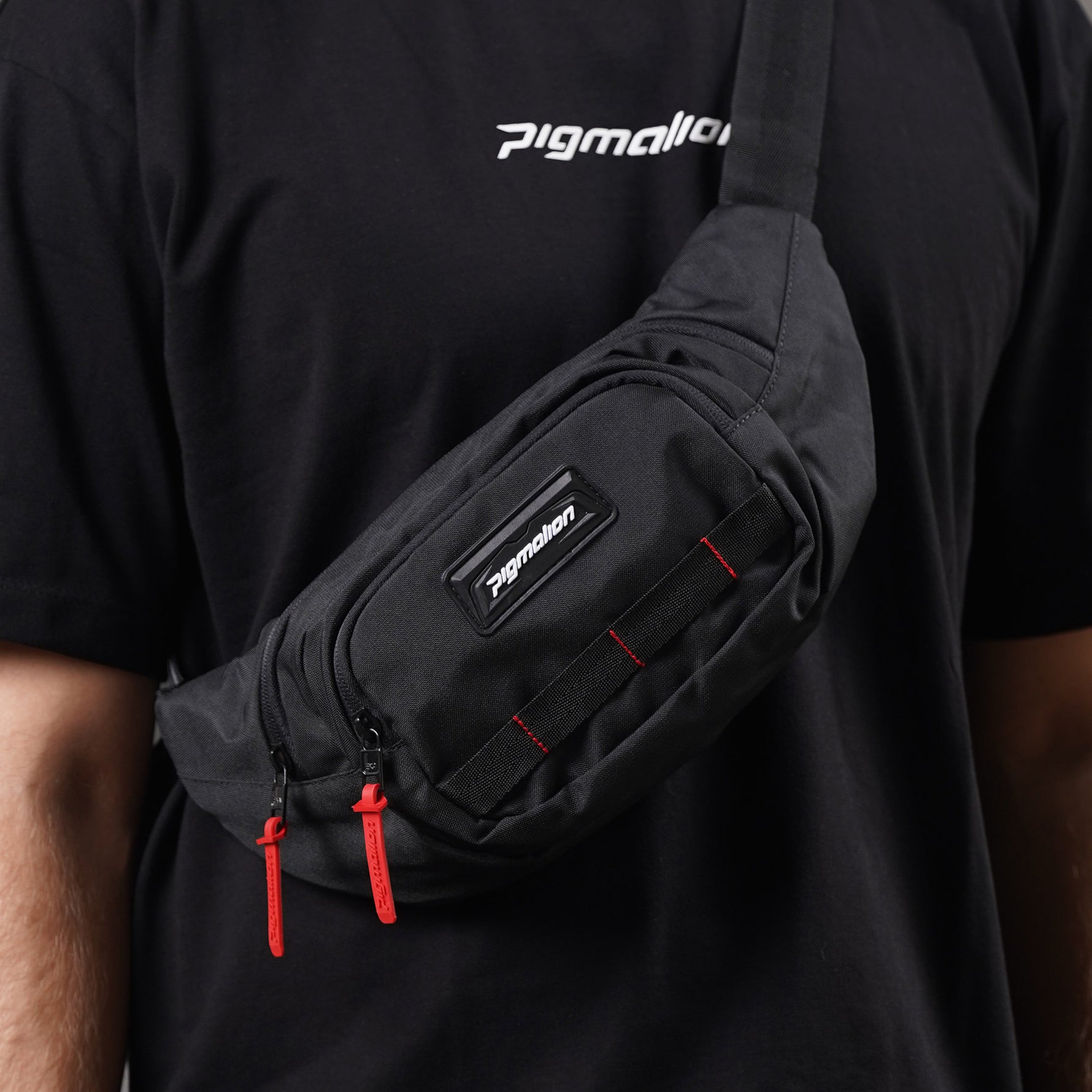 Canguro riñonera Dragon para moto lona anti fricción Pigmalion