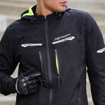 Chaqueta para moto Fenix Black protección CE1621-1 Pigmalion