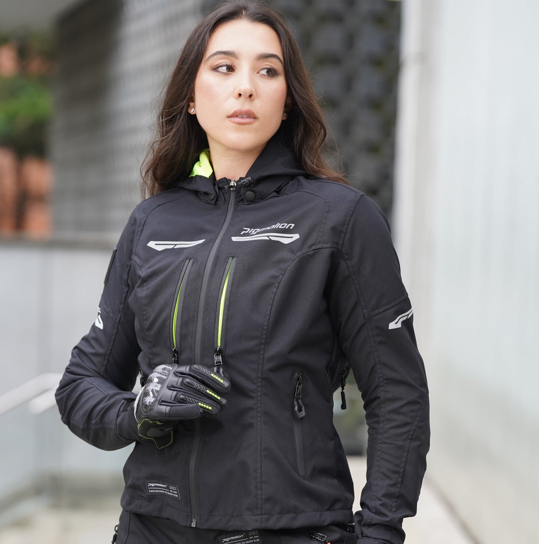 Chaqueta para moto Fenix mujer protección CE1621-1 Pigmalion