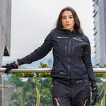 Chaqueta para moto Fenix mujer protección CE1621-1 Pigmalion