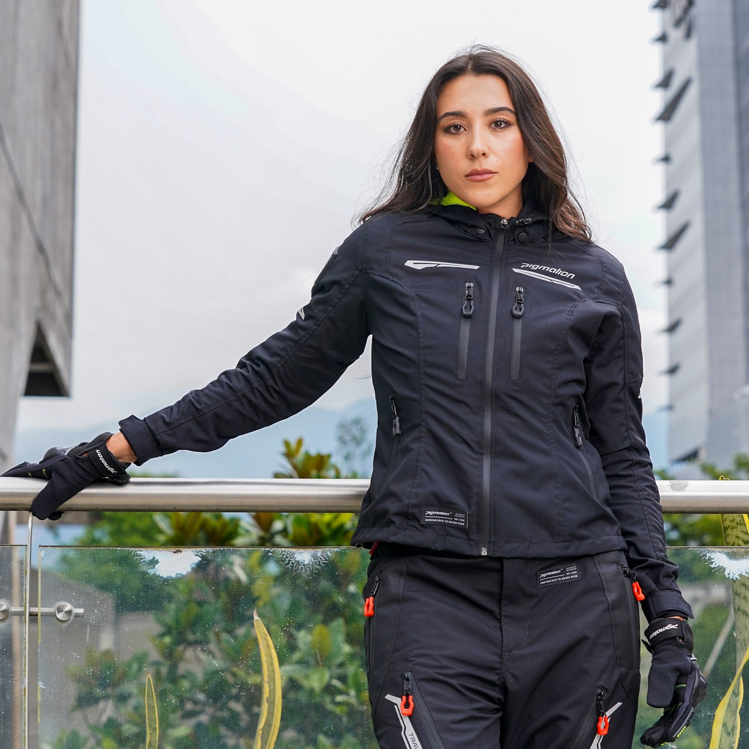 Chaqueta para moto Fenix mujer protección CE1621-1 Pigmalion