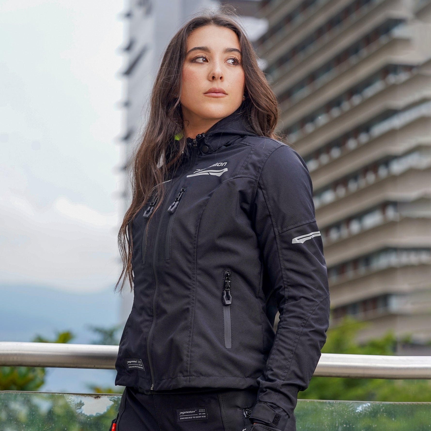 Chaqueta para moto Fenix mujer protección CE1621-1 Pigmalion