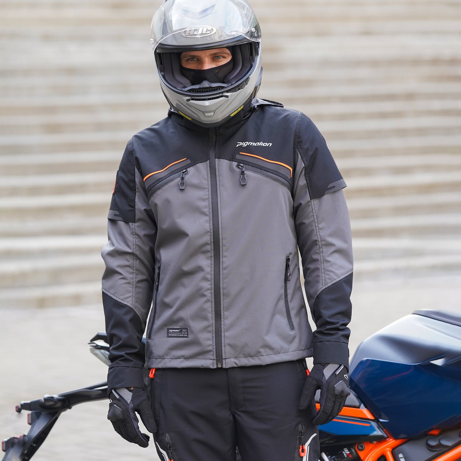 Chaqueta para moto Fenix Prime Evo con protección CE1621-1 Pigmalion