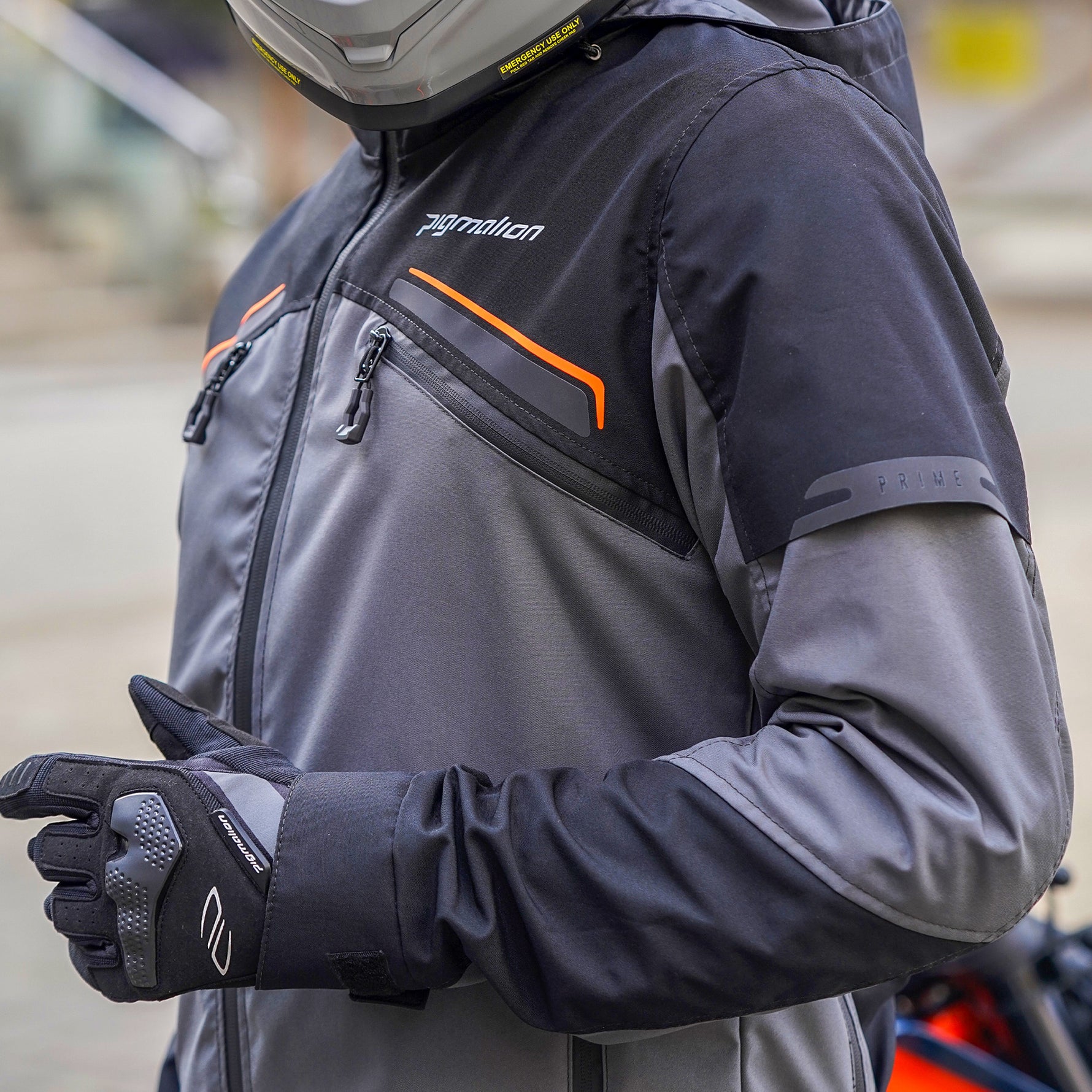 Chaqueta para moto Fenix Prime Evo con protección CE1621-1 Pigmalion