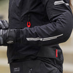 Chaqueta para moto Genesis Pro Invierno negra mujer protección Pigmalion