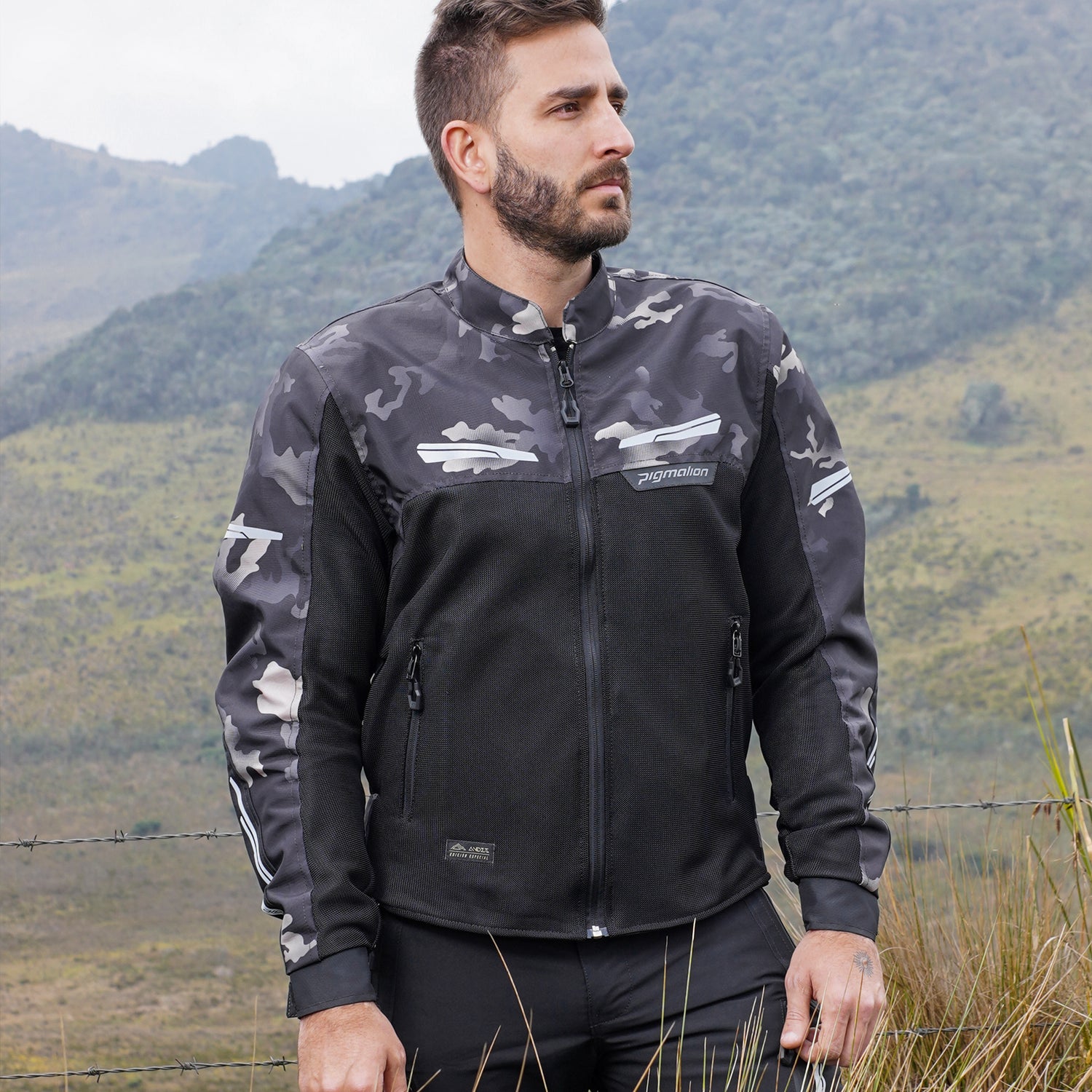Chaqueta para moto Genesis Pro Verano Andes hombre Pigmalion Colombia