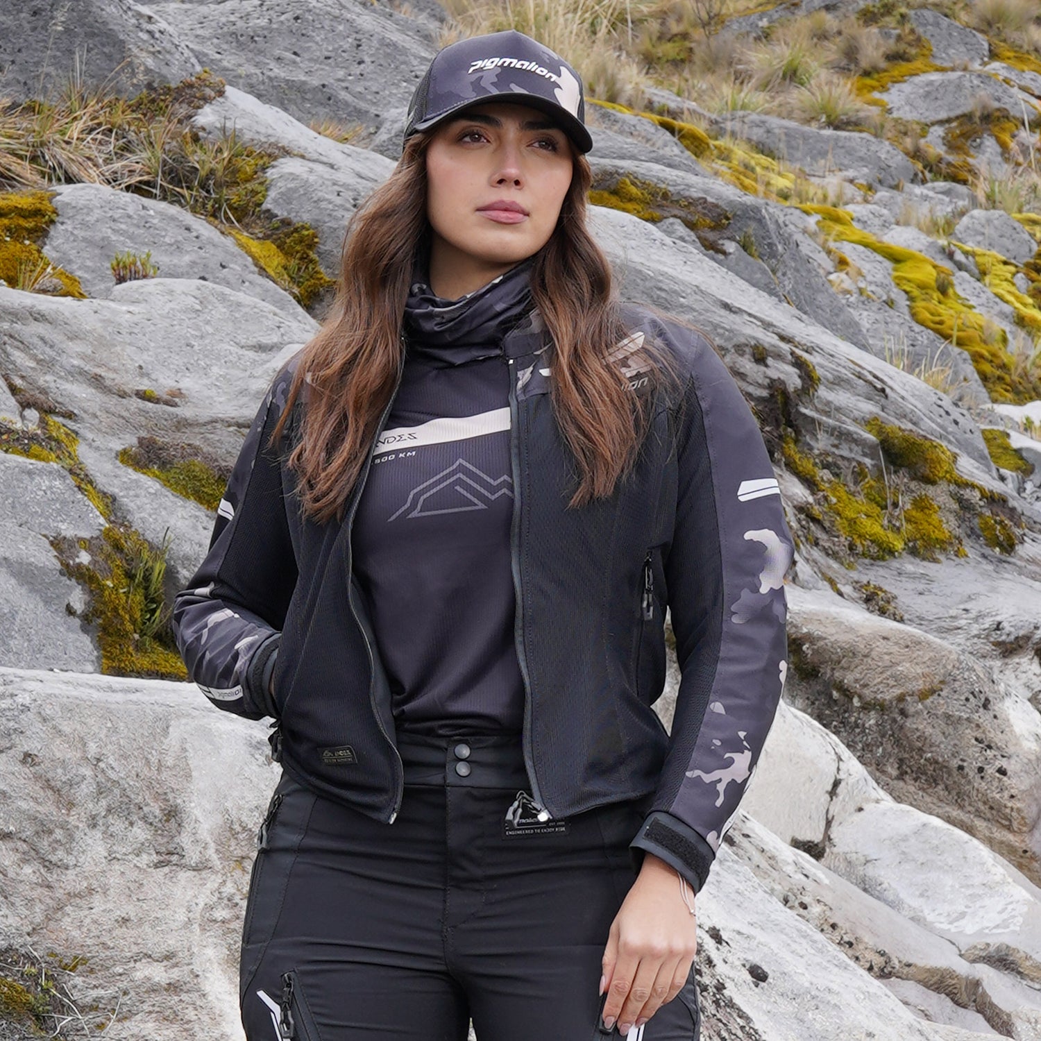 Chaqueta para moto Genesis Pro Verano Andes mujer Pigmalion Colombia