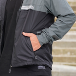 Cortavientos para moto Euro gris forro transpirable Pigmalion