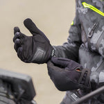 Guantes para moto protección Ares nudillos reforzados Pigmalion