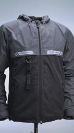 Cortavientos para moto Euro gris forro transpirable Pigmalion