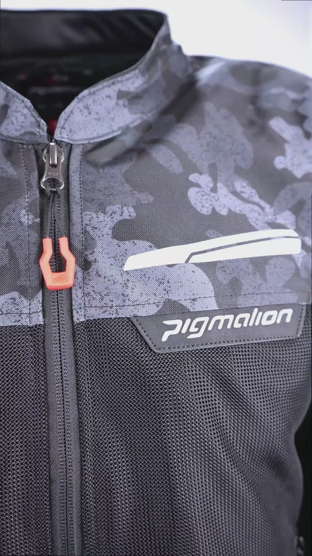 Chaqueta para moto Genesis Pro Verano camo gris Pigmalion Colombia