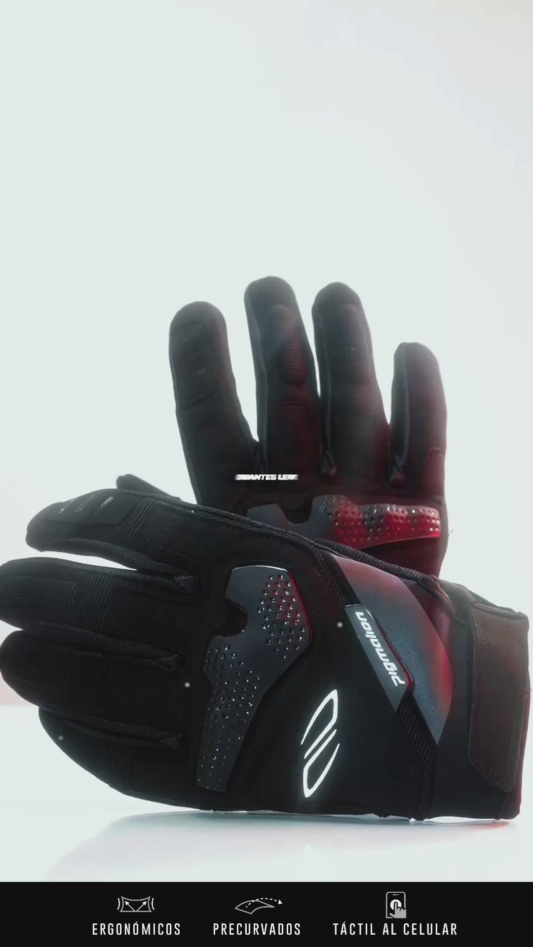 Guantes para moto protección Levi Amara anticorte Pigmalion Colombia