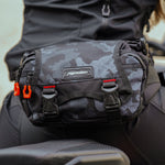 Riñonera impermeable camo para moto Pigmalion Colombia