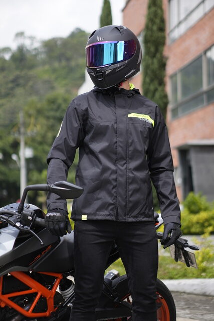Chaqueta Cuero Moto Impermeable Motocross 2023